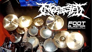 Ingested  quot Invidious quot Drum Cover [upl. by Ettenan]