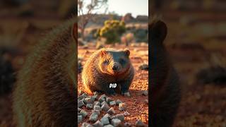 What Makes Wombats So Unique 🐾 Unbelievable Secrets Inside 😱 wombat animalfacts [upl. by Ainit]