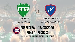 UNION DE SUNCHALES vs AMERICANO DE CARLOS PELLEGRINI [upl. by Isyed]