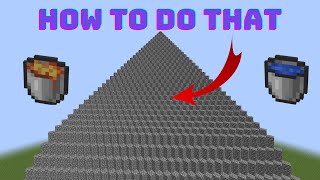 How To Make A Cobblestone Pyramid In Minecraft [upl. by Koal]