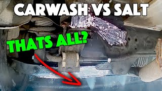 Do Car Washes Remove SALT [upl. by Notrom839]