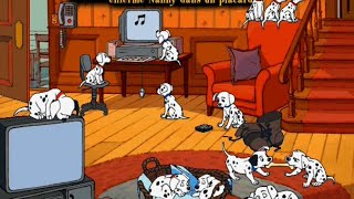 DISNEY Les 101 Dalmatiens Livre interactif PC COMPLET [upl. by Ilehs689]