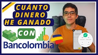 Cuánto se GANA en BANCOLOMBIA [upl. by Devaj]