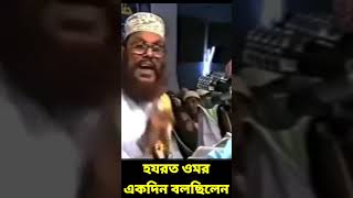 হযরত ওমর একদিন বলছিলেন  allama delwar hussain saidi waz দেলোয়ারহোসাইনসাঈদী waz [upl. by Aissat123]