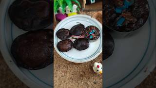 Dark fantasy chocolate puri recipe smartminikitchen minifood shortsindia [upl. by Eslek]