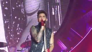 Queen  Adam Lambert Zürich 19022015 12 Radio GaGa [upl. by Eseekram773]