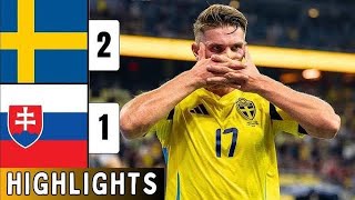 Sweden vs Slovakia highlights [upl. by Rosalynd]