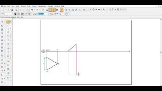 Solid Edge V18 Orthographic Projection of a Triangular Lamina [upl. by Ogait252]