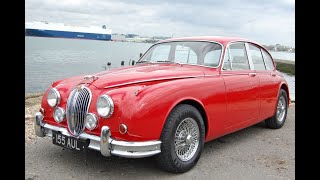 Jaguar Mk2 34 manual overdrive 1960 with period modifications Guide £18000£22000 [upl. by Alenoel]