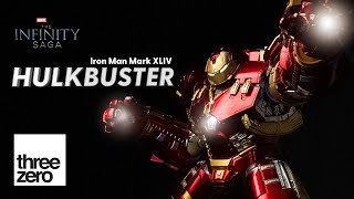 Iron Man Mark 44 “Hulkbuster” From Threezero Unboxing amp Review [upl. by Franciska]