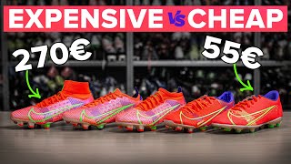 CHEAP vs EXPENSIVE new Nike Mercurials  explained [upl. by Ayoral]