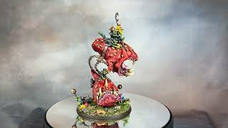 Gloomspite Gitz Loonboss on Mangler Squigs [upl. by Uoliram247]