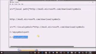 How to set the symbol file path to WinDBG debugger [upl. by Drarig]