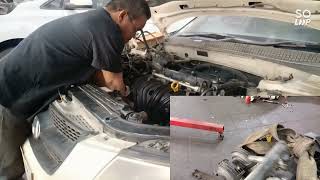 Hyundai sonata 2008 model complete engine replacement darel vlog darios tv [upl. by Ayal551]