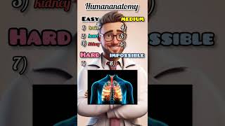 Do you really know your bodyTest yourself with this body organ quiz quiztrivia shortsviral [upl. by Kired610]