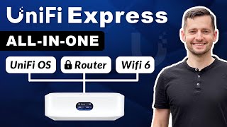 Pro Networking for a Beginner 🌐 How to Setup UniFi Express  Ubiquiti UX [upl. by Furlani]