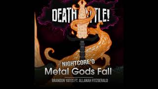 Metal Gods Fall  Cyn vs AETHER Matthews Nightcored [upl. by Lovel581]