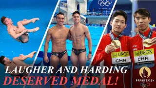 Diving Laugher and Harding Wins Bronze Mens Synchronised 3m Springboard Mexico Silver [upl. by Montanez698]