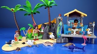 Playmobil Family Fun Island Juice Bar with Sea Animals Playset  Toys For Kids [upl. by Deron]