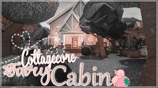 ROBLOX  Bloxburg Cottagecore Fairy Cabin  216k  Speedbuild  Tour  Screenies [upl. by Lzeil]