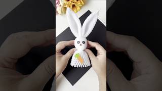 How to make Rabbit at home with fruits cover se kharagosh kaise banaen easy rabbit making ideas diy [upl. by Kreager]