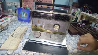 Zenith Radio USA1957s Model1000D Solid State Transistor Vintage Radio 9 Band shahi antique [upl. by Curkell]