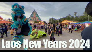 Celebrating Laos New Year 2024 in Houston  Traditional Lao Festival amp Cultural Experience [upl. by Atnod]