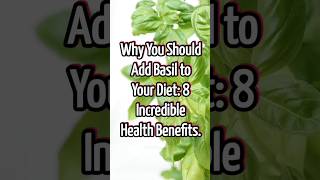 Why You Should Add Basil to Your Diet 8 Incredible Health Benefits Health [upl. by Willa]