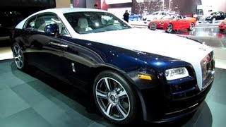 2014 RollsRoyce Wraith  Exterior and Interior Walkaround  2013 New York Auto Show [upl. by Temirf]