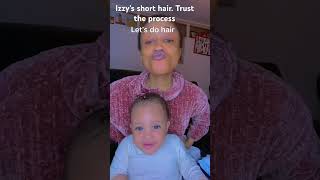 Follow Izzy’s hair journey naturalhairtutorial braids naturalhairblogger naturalhairdreams [upl. by Akehsyt]