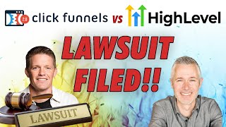 BREAKING Clickfunnels 20 Lawsuit Against GoHighLevel  NEW Clickfunnels 20 CRM 😱⚖ [upl. by Sesiom]