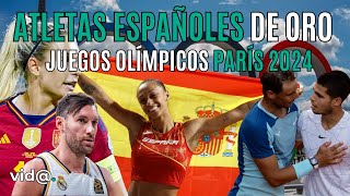 Los ATLETAS ESPAÑOLES con opción a medalla de ORO en los Juegos Olímpicos París 2024 vidatv [upl. by Erej]