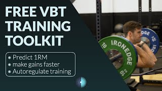 Estimate 1RM and track your progress with the velocity logbook v20  Velocity based training  VBT [upl. by Wickham497]