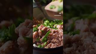 Today lets make Keftedes Cypriot meatballs shorts recipe food [upl. by Asirehc13]