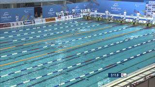 Womens 400m Freestyle S9  2011 IPC Swimming European Championships [upl. by Atrebor686]