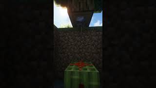 Minecraft Tree TRAP😱 もういいよ minecraft shorts [upl. by Orfinger]