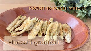 Finocchi gratinati  ricetta di Creativa in cucina [upl. by Bausch]