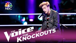 The Voice 2017 Knockout  Noah Mac quotHold Back the Riverquot [upl. by Aneed594]