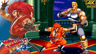 World Heroes 2 Jet  Fuuma Kotaro Arcade  1994 4K 60FPS [upl. by Garling]