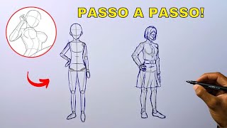 Desenho de Corpo Feminino para iniciantes [upl. by Aseeral]