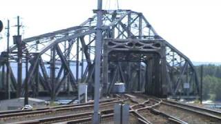 The Vancouver swing bridge swinging [upl. by Aihsakal]