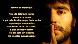 Esmero de Monserga  Dices lo mejor cuando no dices nada  Letra [upl. by Osnerol345]