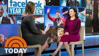 Facebook Exec Sheryl Sandberg We Don’t Think Fake News Swayed Election  TODAY [upl. by Iveel]