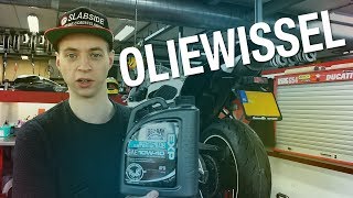 Olie verversen van de Honda CBR600RR Sleutelen met Slabside 4 [upl. by Noned]