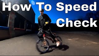 How To Stop Without Brakes BMXSpeed check [upl. by Massingill]