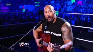 The Rocks Concert  Monday Night Raw 12032012 [upl. by Christiana]