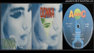 Annerley Gordon ‎– Donna Extended Version – 1991 [upl. by Jessalyn]