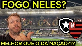 REAGINDO AO MOSAICO DA TORCIDA DO BOTAFOGO CONTRA O PENAROL BOTAFOGO 5x0 PENAROL [upl. by Aniarrol]