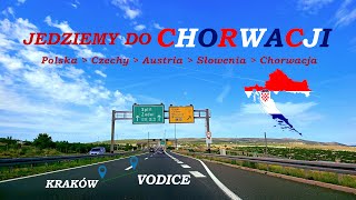 Podróż POLSKA 🇵🇱  CHORWACJA 🇭🇷 Jedziemy do miejscowości VODICE w DALMACJI 🏖️ [upl. by Cornelie]