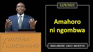 AMAHORO NI NGOMBWA Bikubere uko wizeye  Pastor UWAMBAJE Emmanuel  1292023 [upl. by Suoivatnom137]